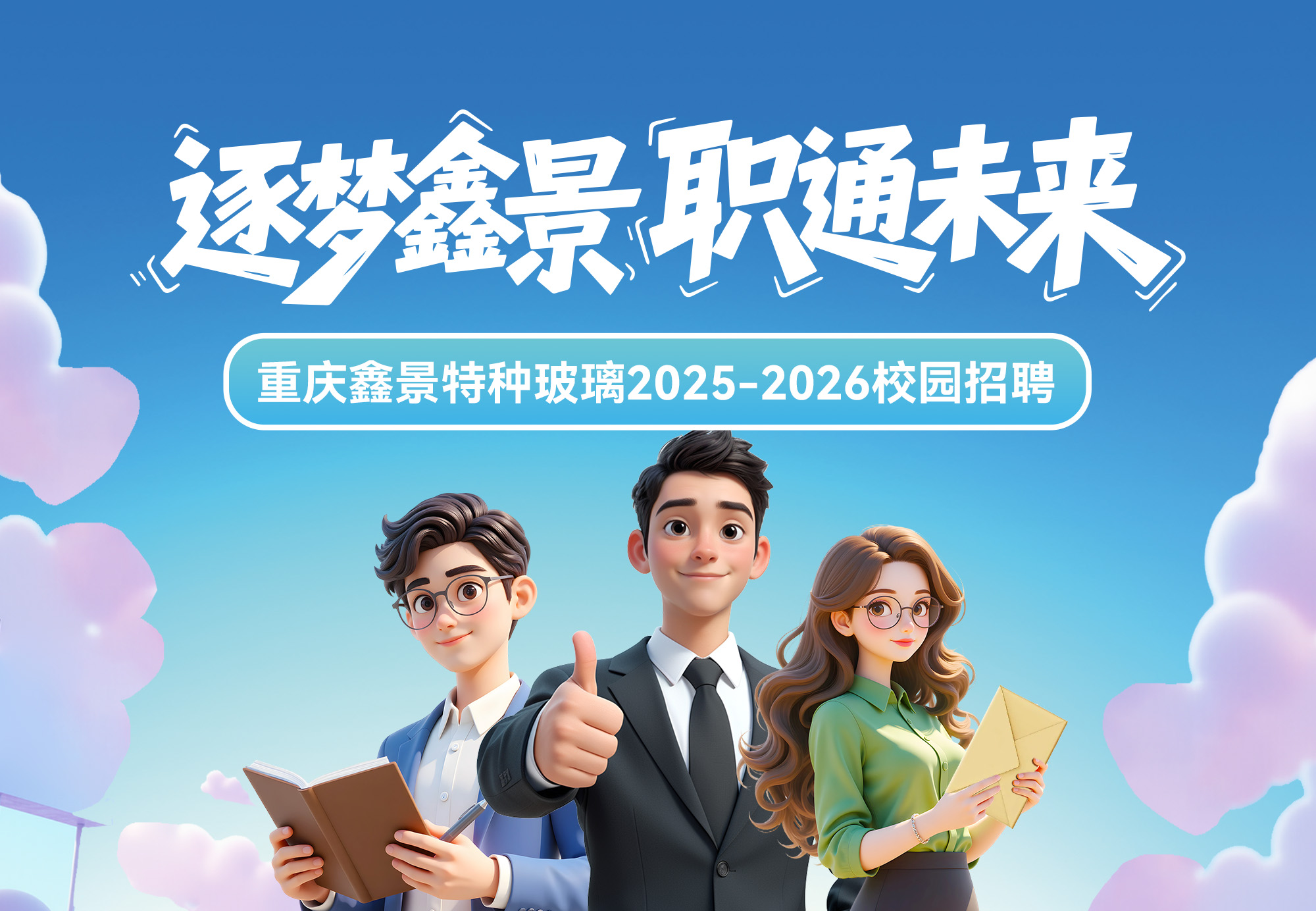 校園招聘丨重慶鑫景特種玻璃2025-2026年校園招聘全面啟航！